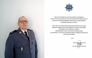 Życzenia świąteczne Komendanta Powiatowego Policji w Wołowie