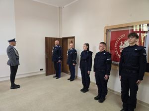 ślubowanie policjantów
