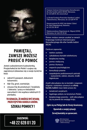 Handel ludźmi – jak rozpoznać sygnały i gdzie szukać pomocy