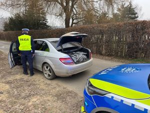 Wołowscy kryminalni po skutecznym pościgu zatrzymali 47-latka, który miał wiele na sumieniu