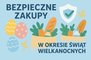 na zdjęciu widzimy koszyk z zakupami świątecznymi
