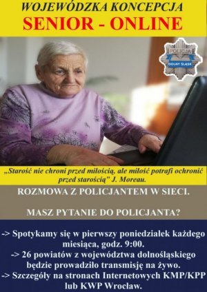 Spotkanie dla seniorów „SENIOR - ONLINE”